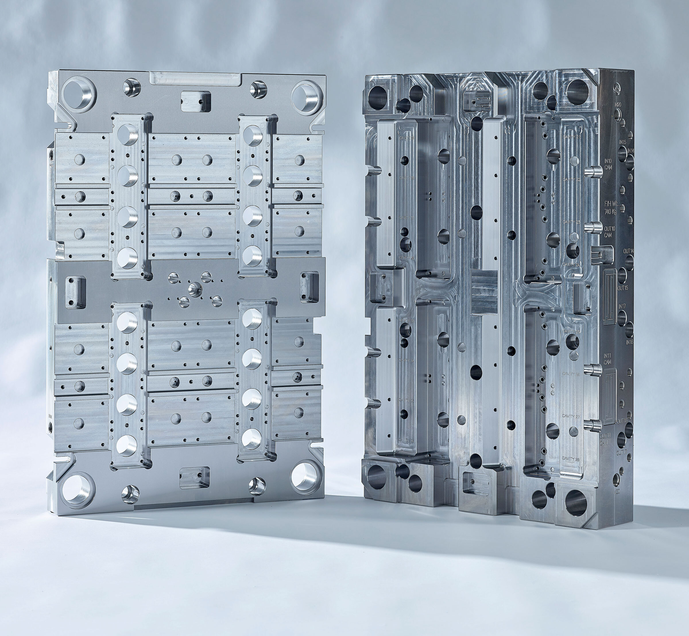 Mould plate