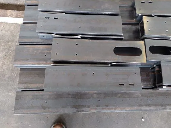 Fason parts with milling