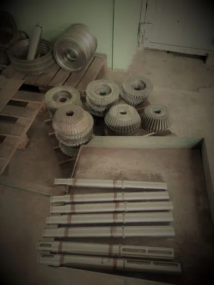 Rollers and axles