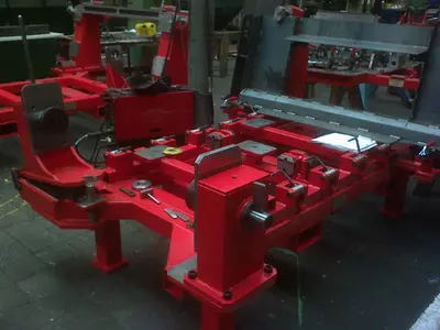 Welding fixture (agricultural machine)