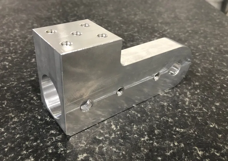 Aluminiumaufnahme