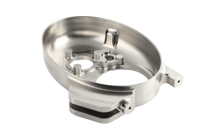 Reservoir component machined from forging