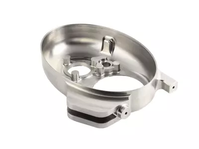 Reservoir component machined from forging