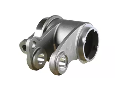 Hinge for construction vehicle