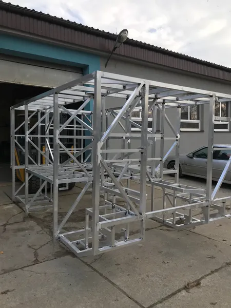Aluminium frame