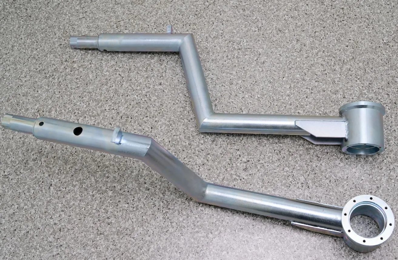 Welded arm