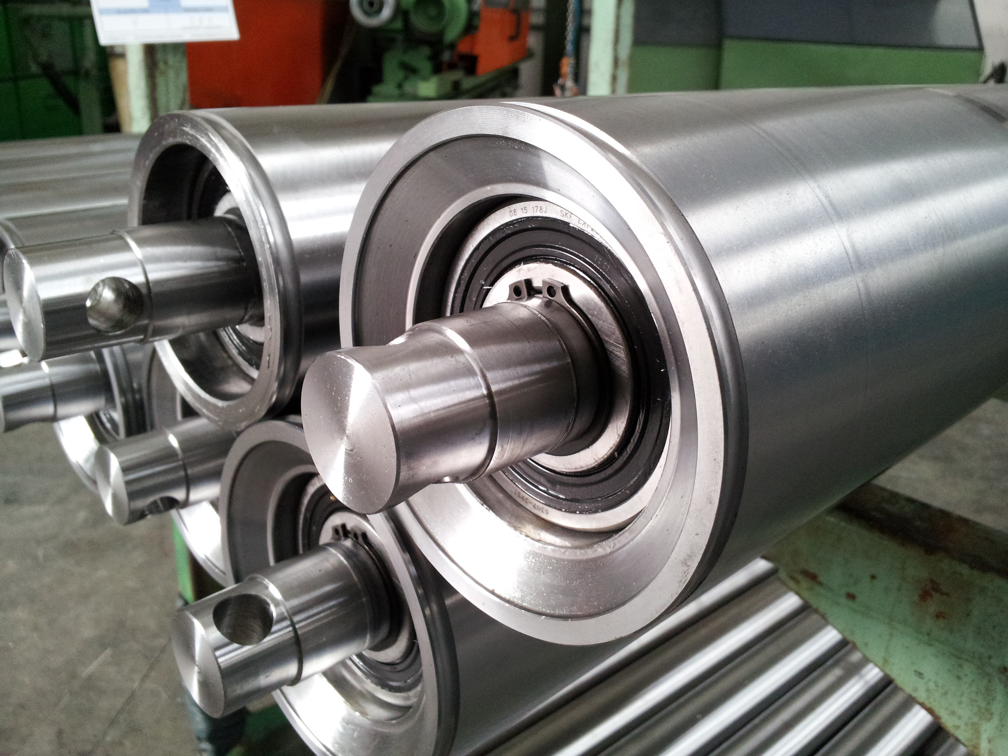 Assembled roller