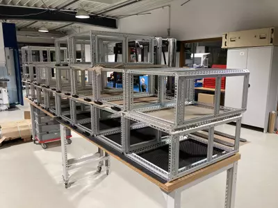 19" Rack - Serienfertigung