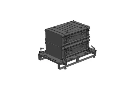 Nivellierpalette - gestapelt