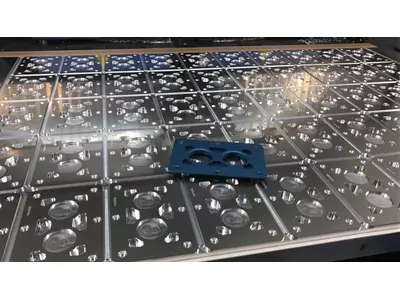 Sensorflansch - eloxiert