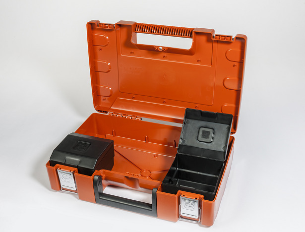 Koffersystem mit Box, komplett montiert, Automation