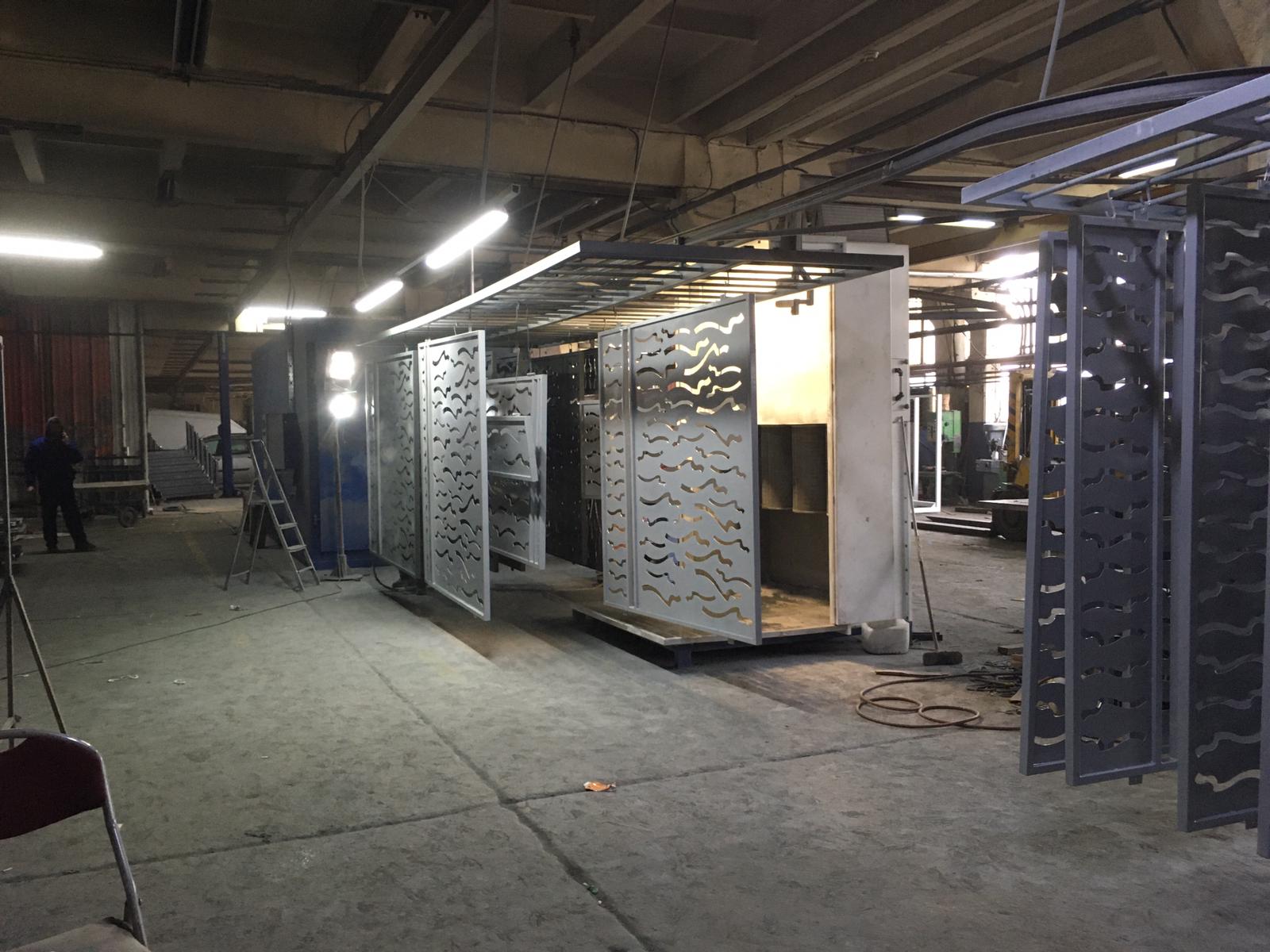 Electrostatic powder coating