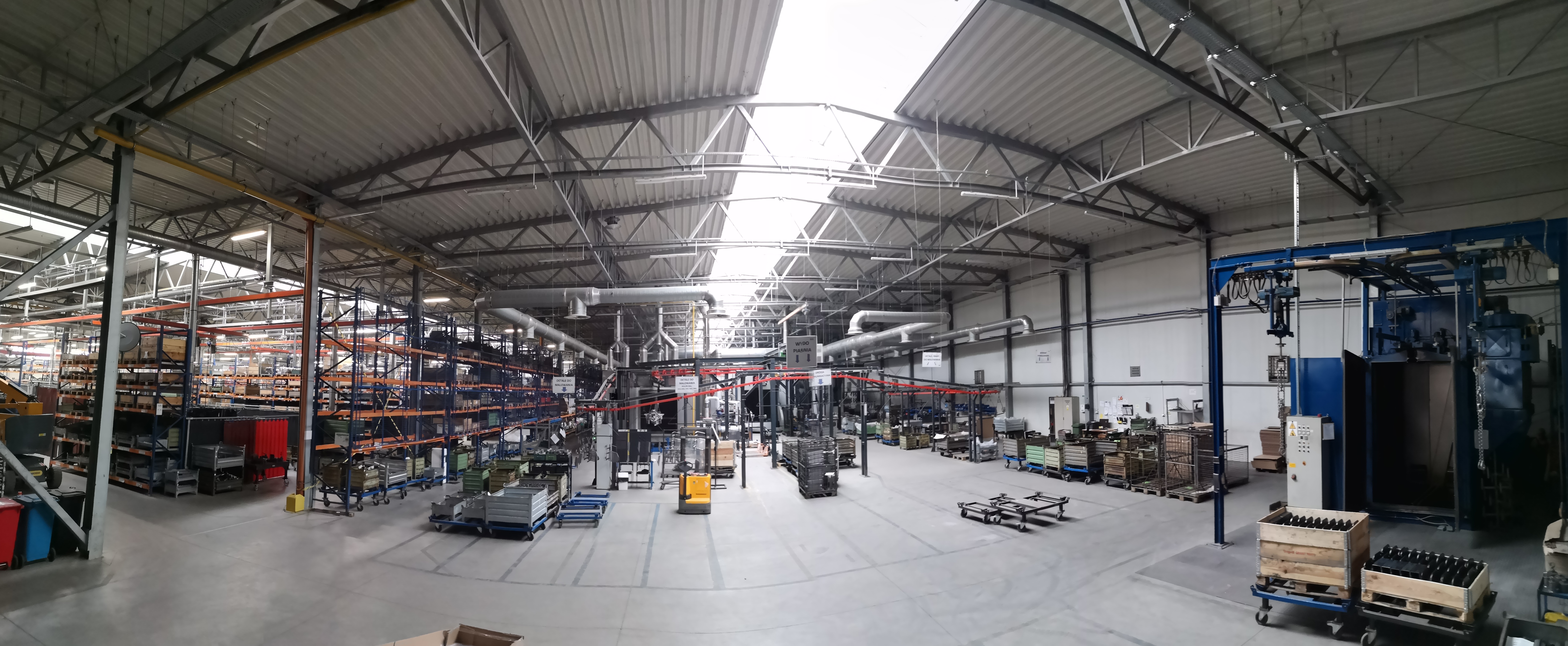 Pulverbeschichtung linie