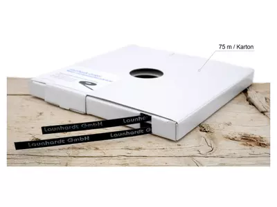 Stahlspannband Schwarz schmal