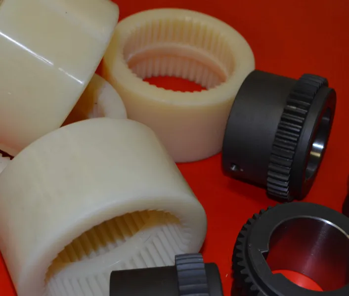 BUSSOLE DENTATE IN NYLON E ACCIAIO BRUNITO