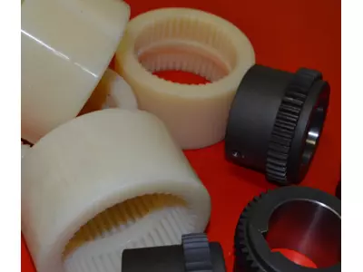 BUSSOLE DENTATE IN NYLON E ACCIAIO BRUNITO