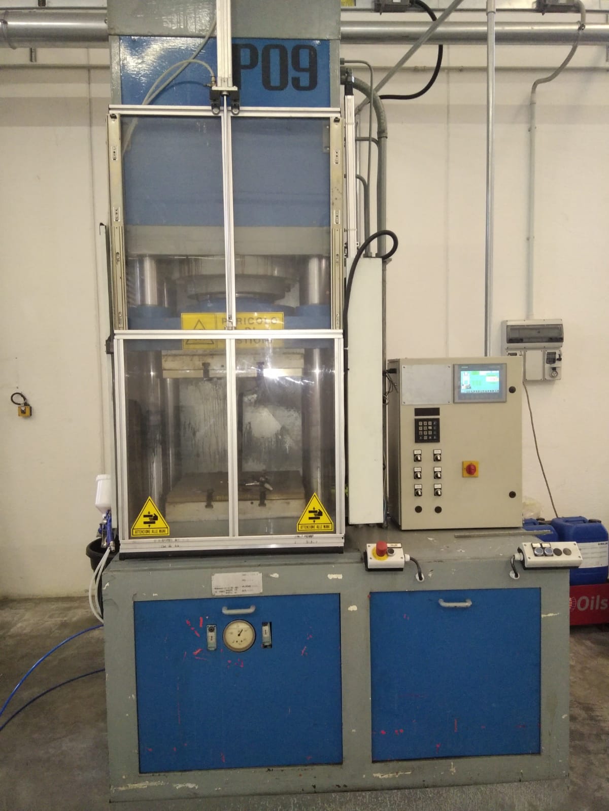 Pressa compressione verticale