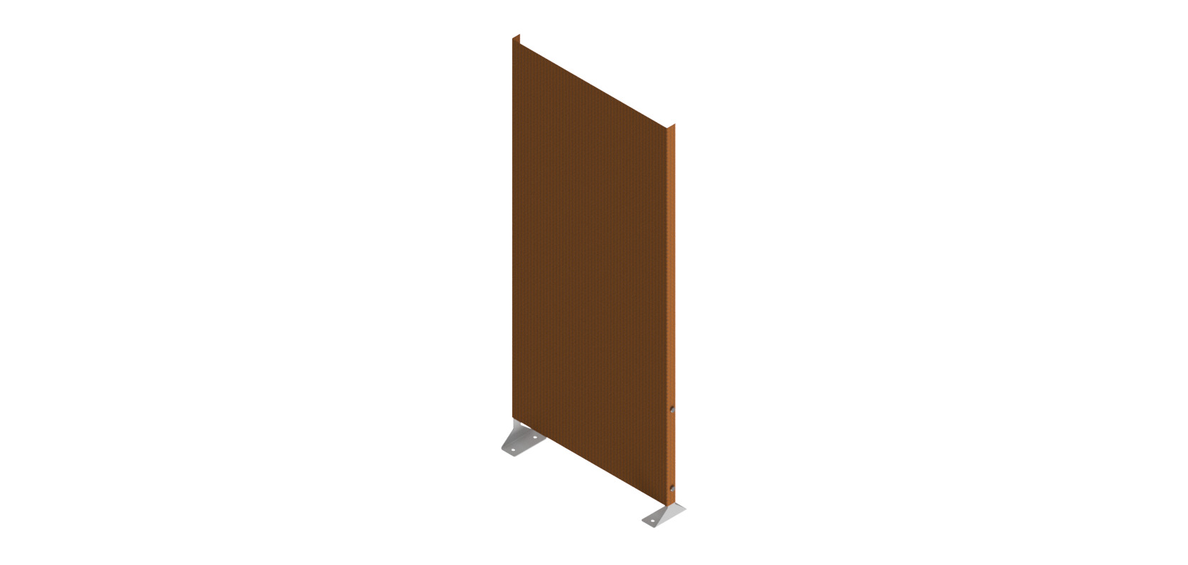 Corten Sichtschutzwand