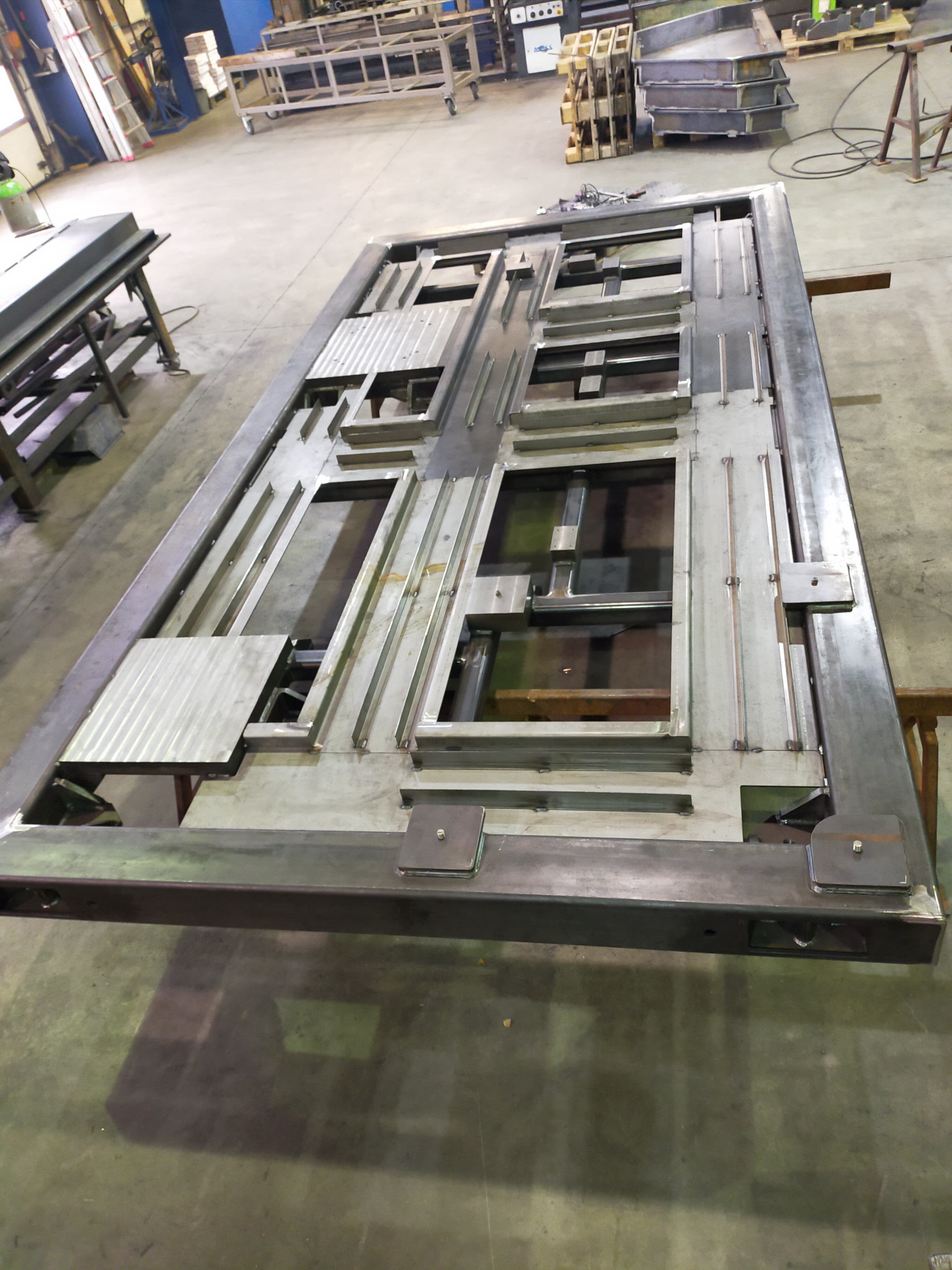 Grungestell Roboterkabine