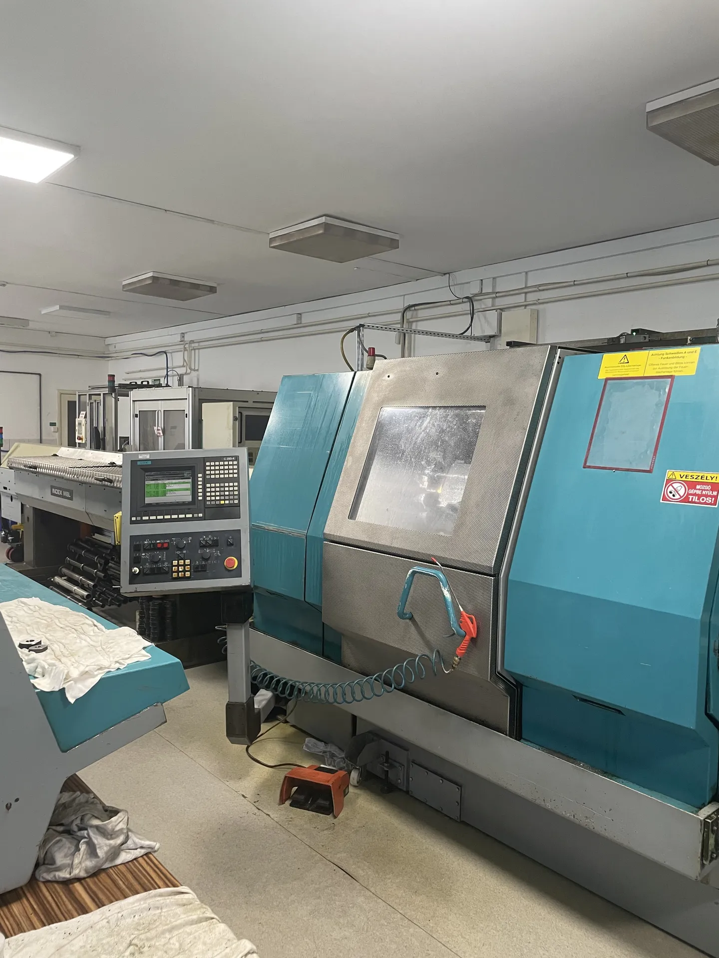 Index G200 YB with additional milling spindel