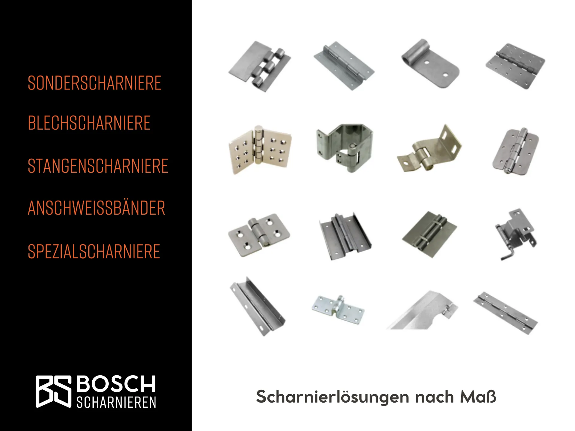 Scharnierloesingen nach mass