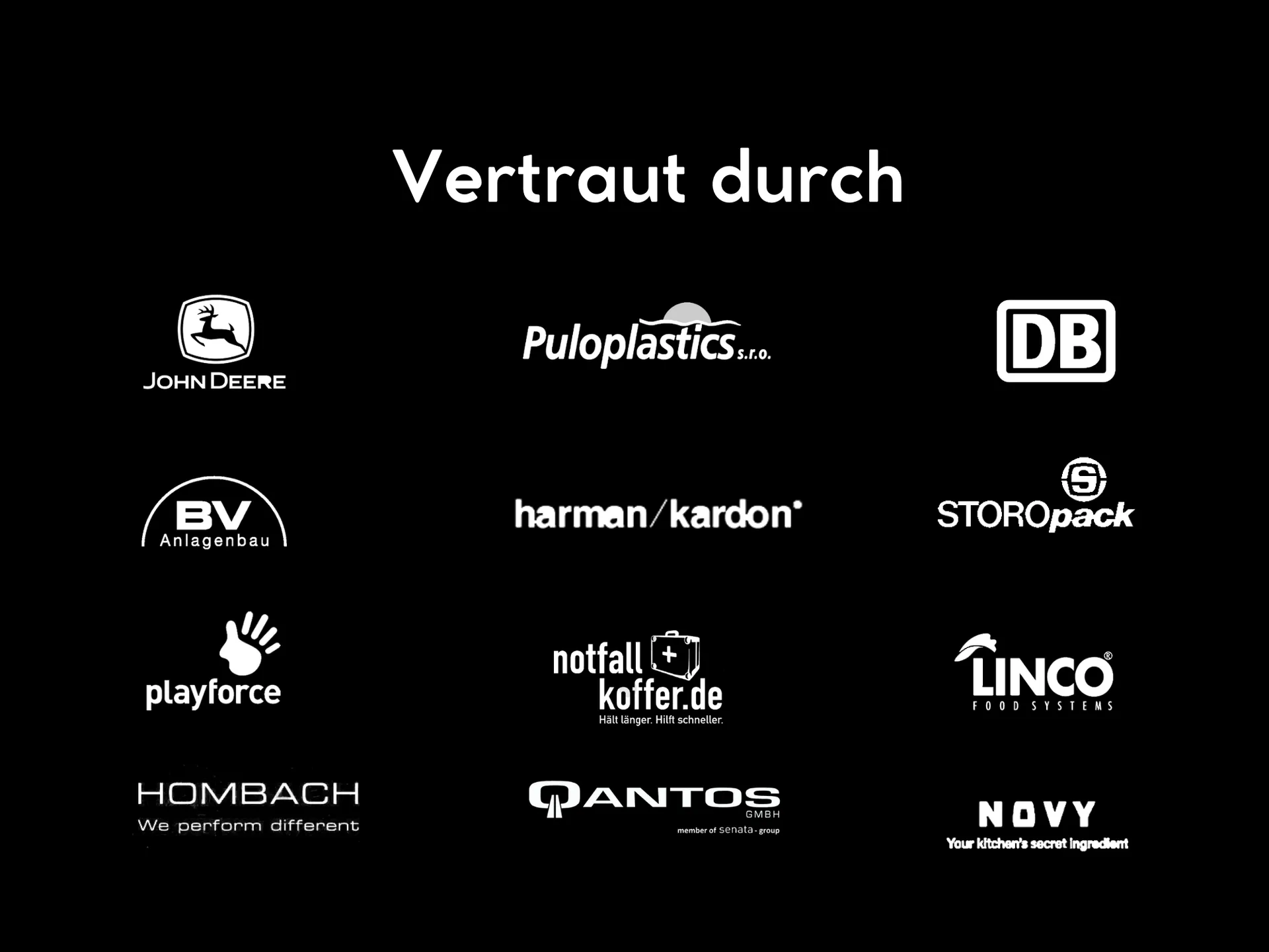 Vertraut durch