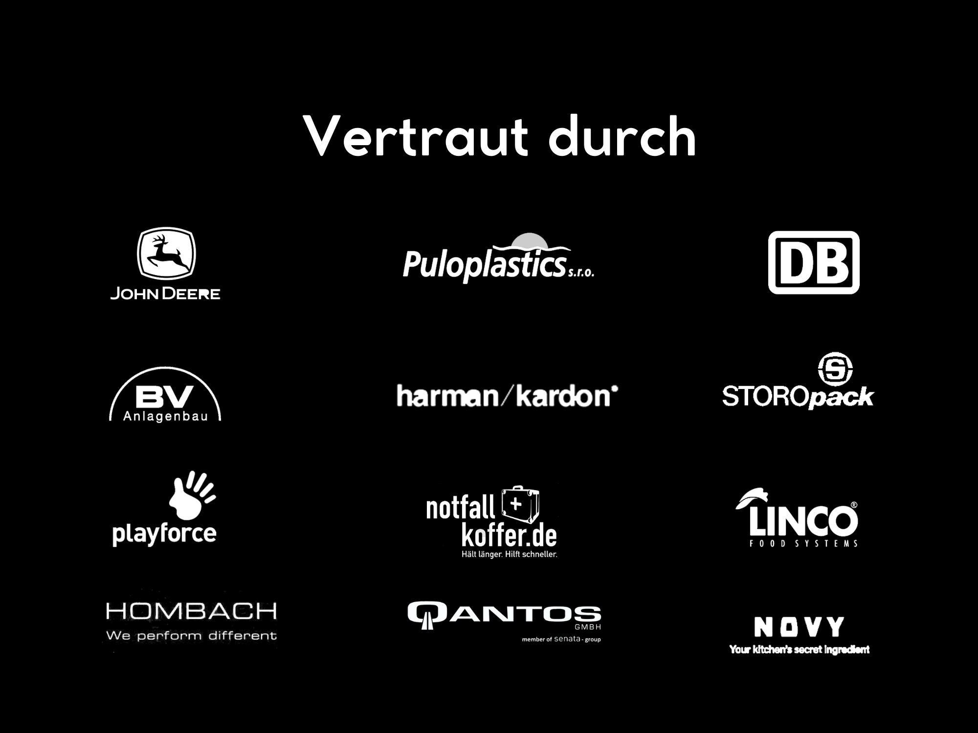 Vertraut durch