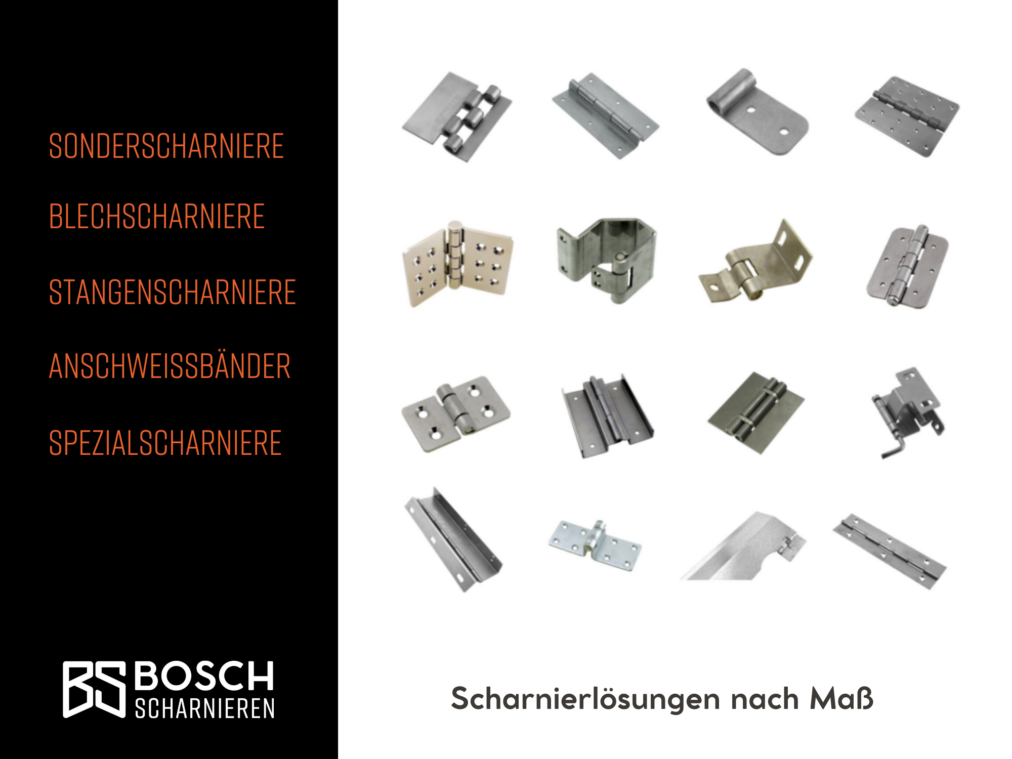 Scharnierloesingen nach mass
