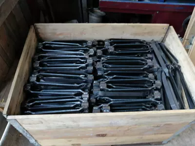 welded cooling steel part
