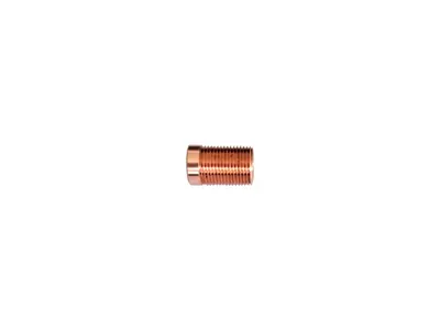 machined copper part