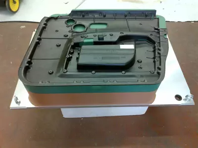 Aufspannvorrichtung Kartentasche