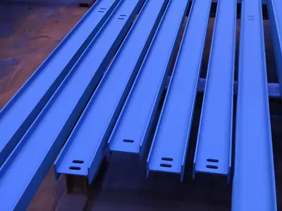 Träger fräsen und grundieren