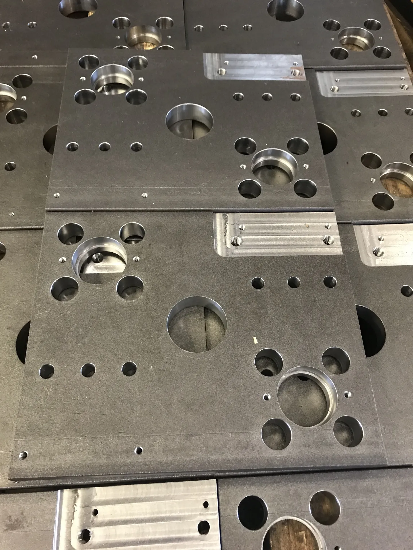 Laserteil mechanisch nachbearbeitet