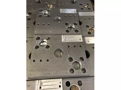 Laserteil mechanisch nachbearbeitet