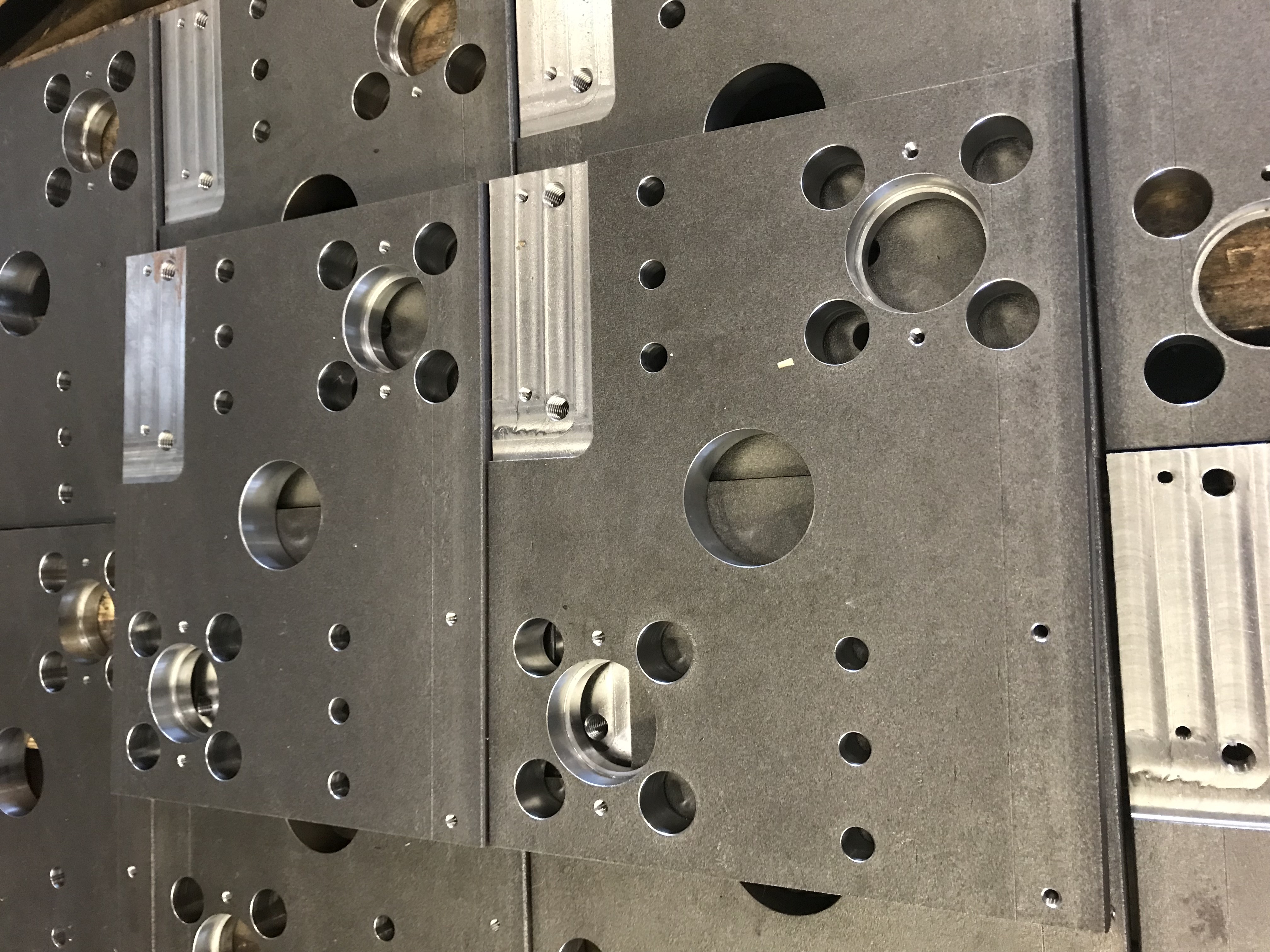 Laserteil mechanisch nachbearbeitet