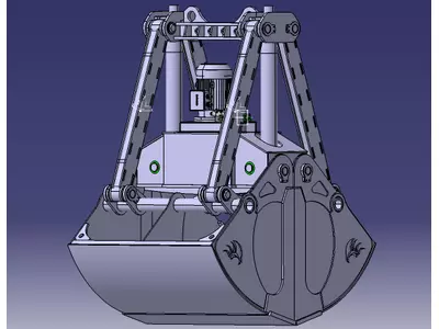 Electro-Hydraulic Clamshell Bucket