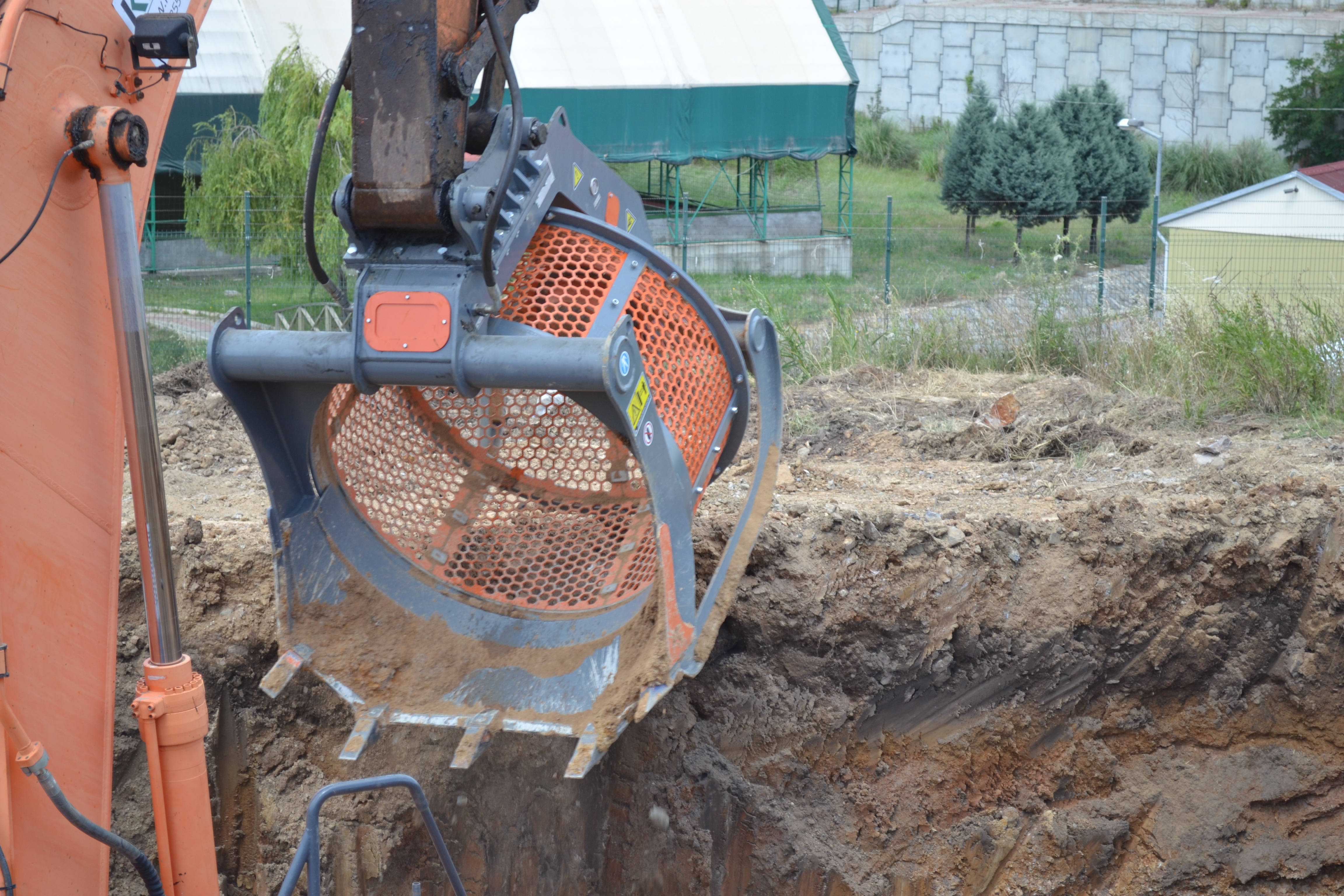 Excavator Screen Bucket