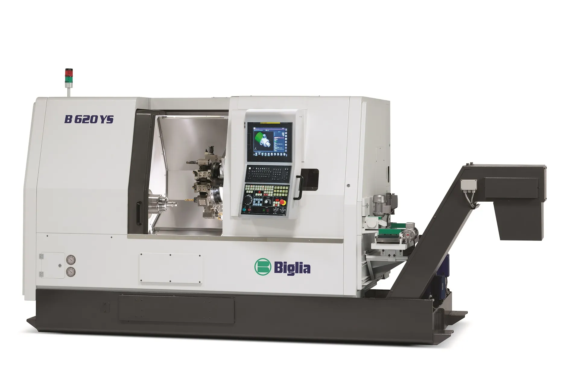 Biglia B620YS mit Stangenlader