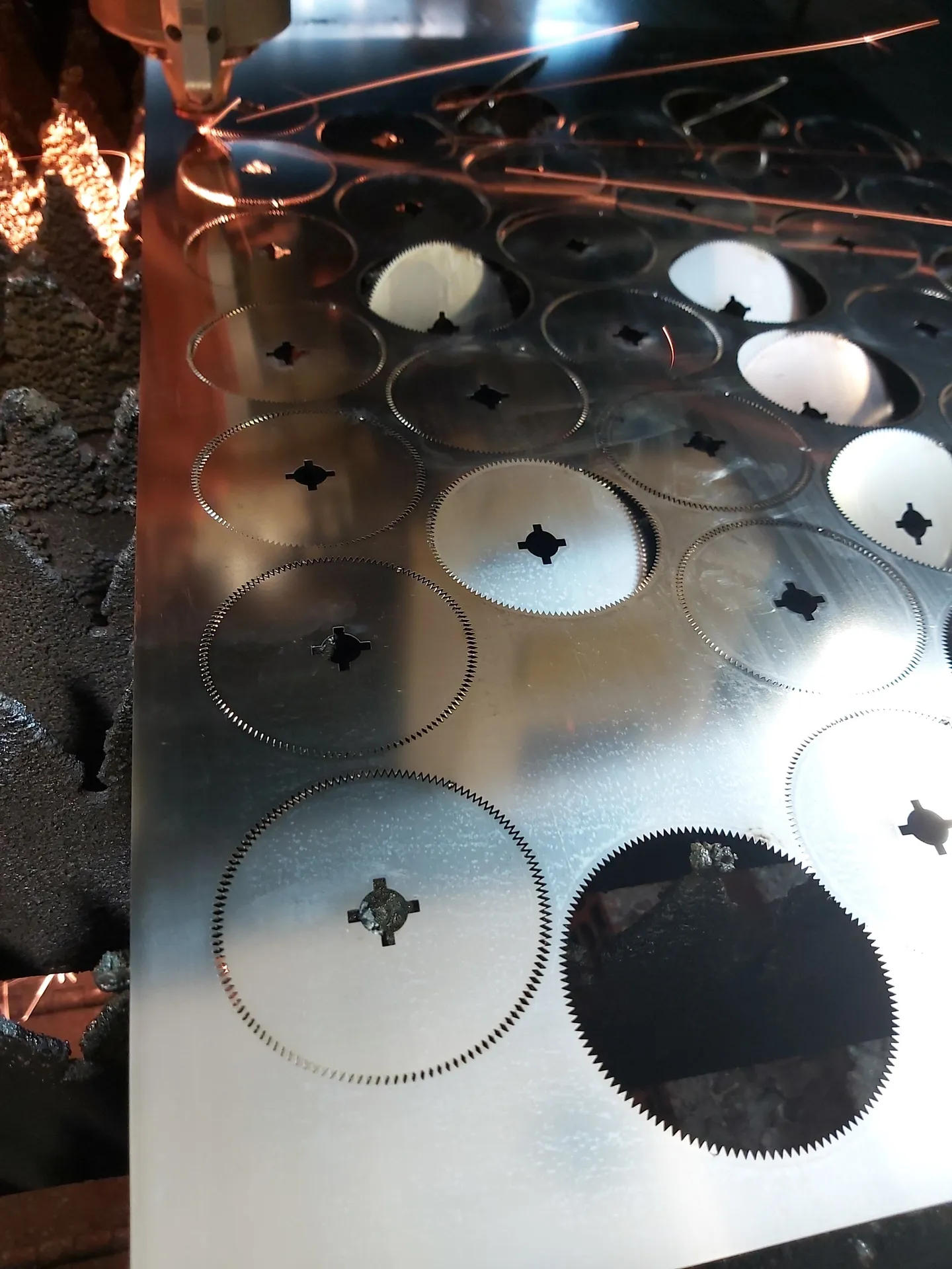 Laser Cut Stainless Steel