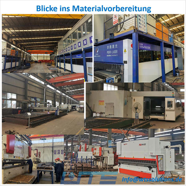 Blike in die Materialvorbereitung