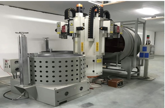 automatische Schallenproduktionsanlage