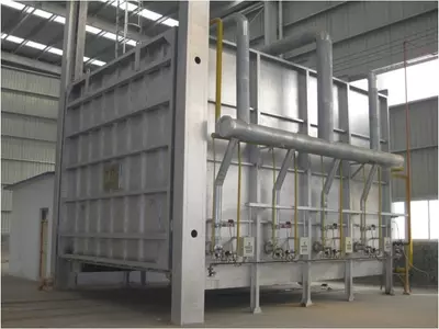 Wärmebehandlungsanlage/Gas