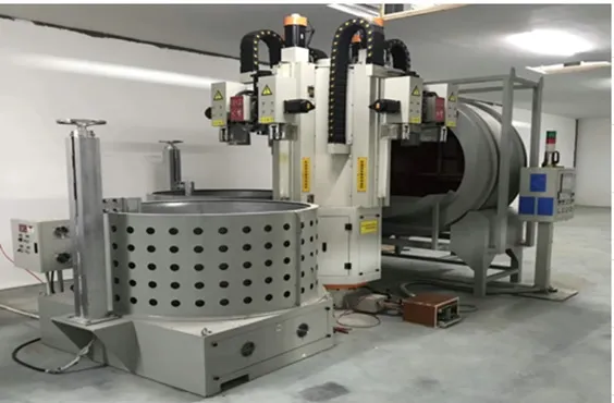 automatische Schallenproduktionsanlage