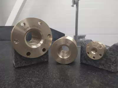 Nut bronze flange EFM TR 50x8