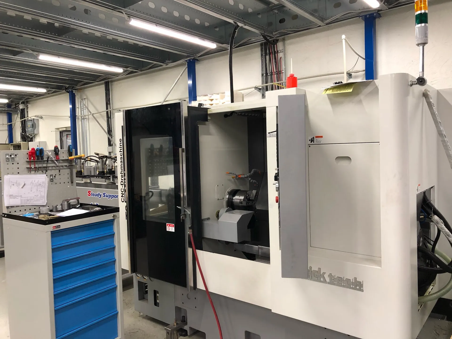 Turning machining center Quick-TECH T8 TWIN-Y
