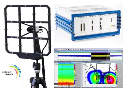 Acoustic camera: Paddle 2x24 AC Pro