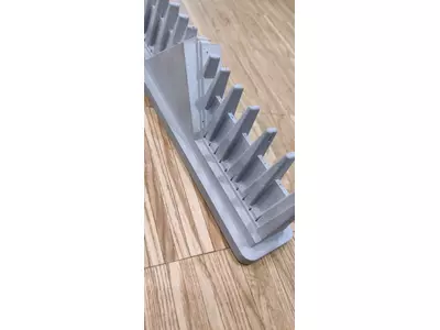 Bauteil aus Polyamid gemischt mit Aluminiumpulver