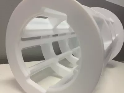 Waveraufnahme aus Teflon