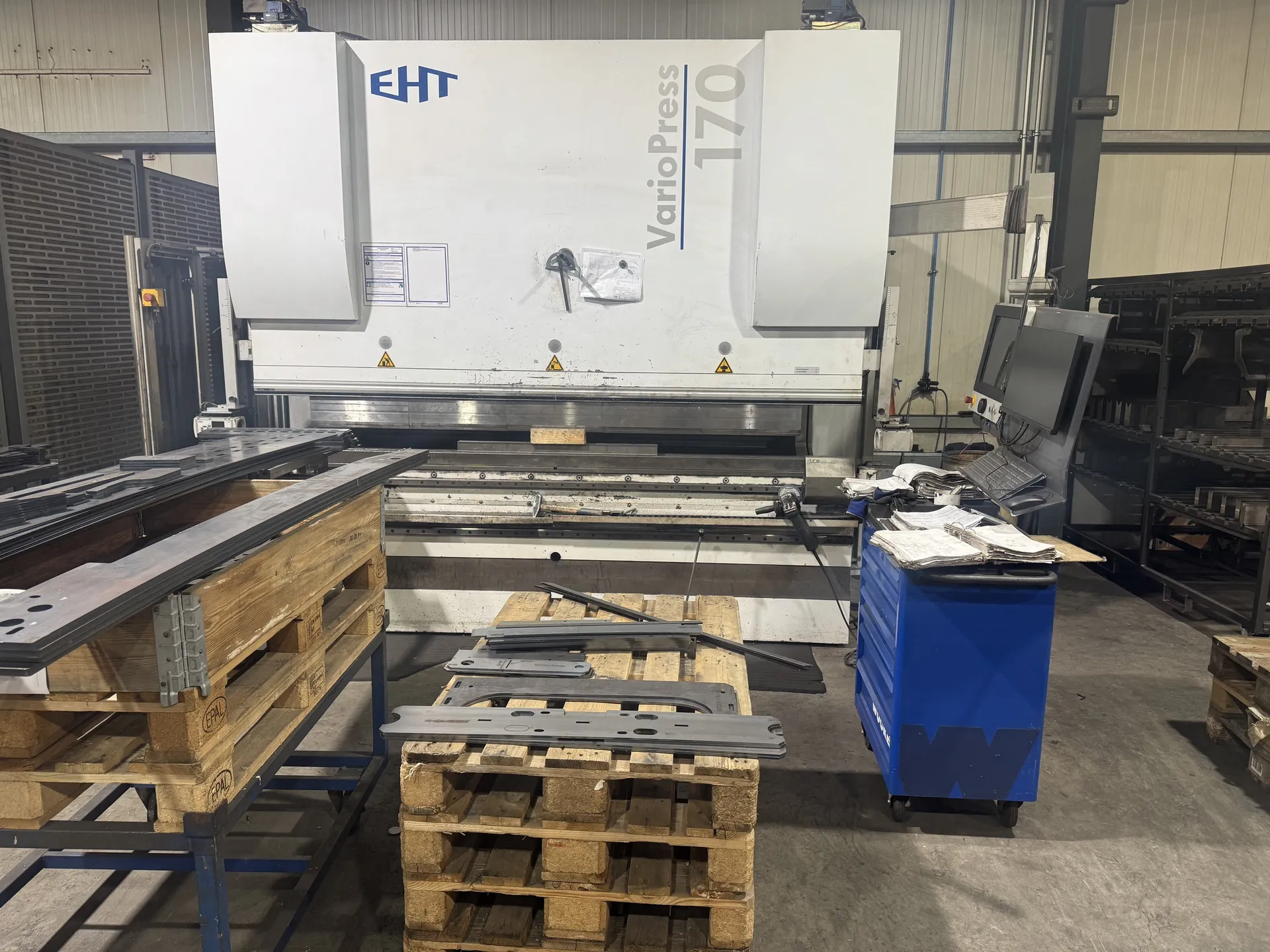 Kantbank 170 Tonnen, 3m/ VarioPress 170