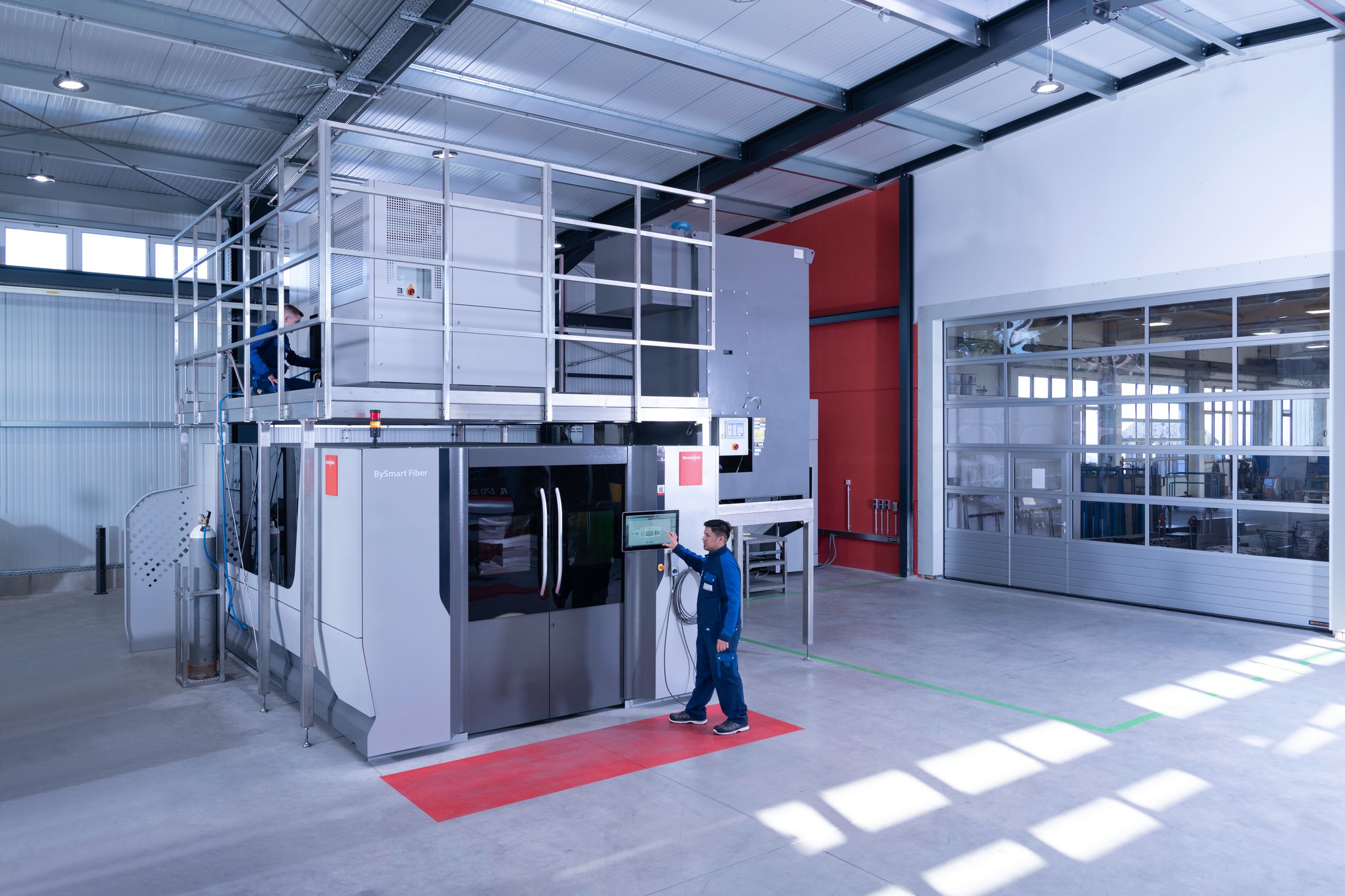 Flachbett-Fiberlaser